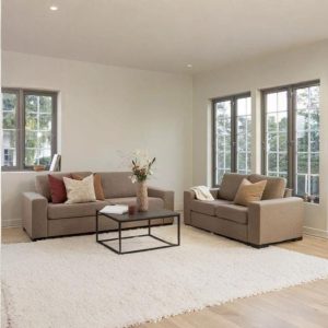 Juego de Sala Taylor 3-2 - Beige Oscuro