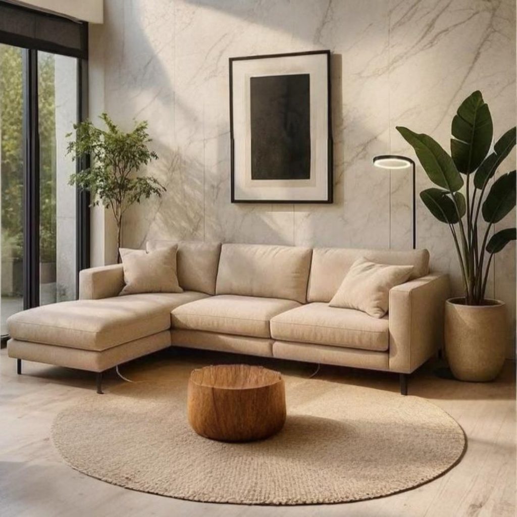 Seccional Alessia Izquierdo – Beige Claro