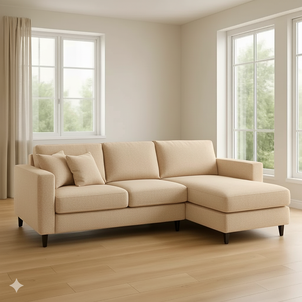 Seccional Emma Derecho – Beige Claro