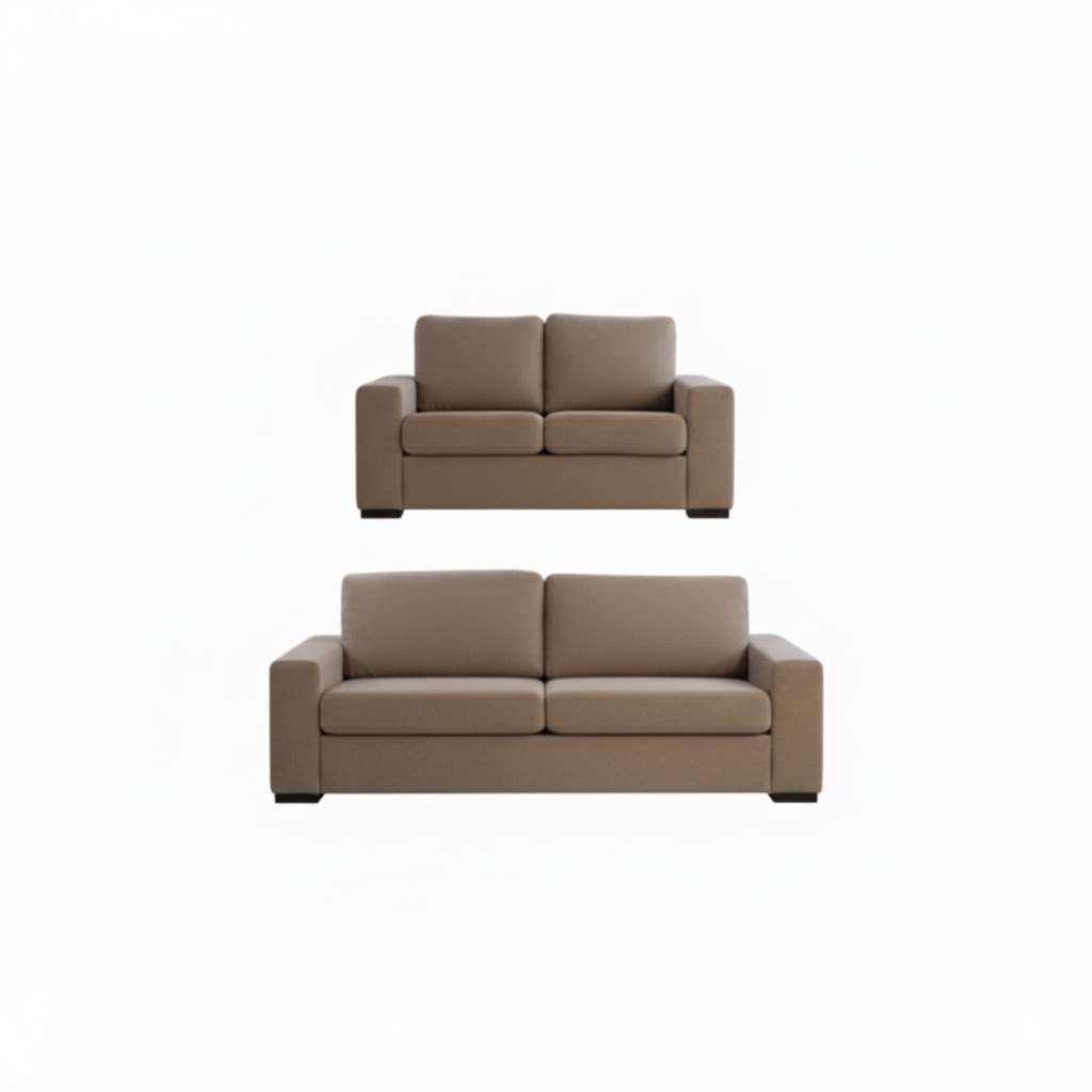 Juego de Sala Taylor 3-2 – Beige Oscuro